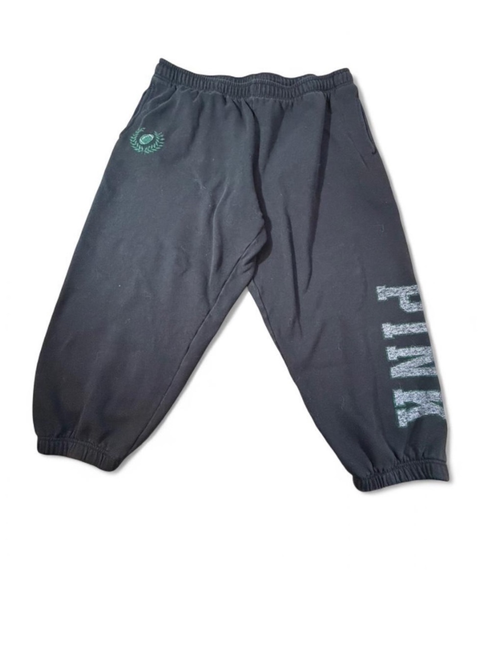 Victoriaβs Secret PINK Sweatpants Black Y2K Lounge XXL